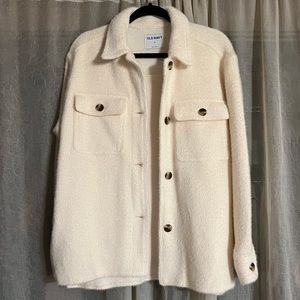 Old Navy Plush Shacket